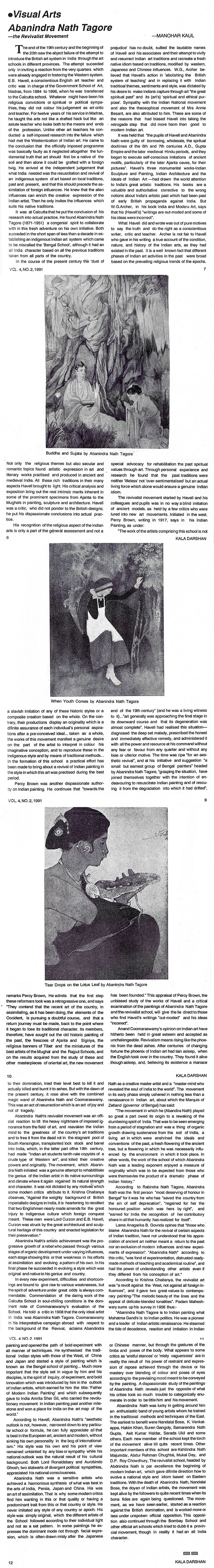 Abanidra Nath Tagore Article