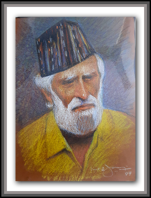 Portrait of Manohar Kaul