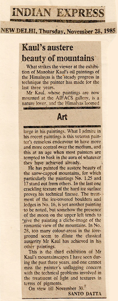 Press clipping from The Times of India