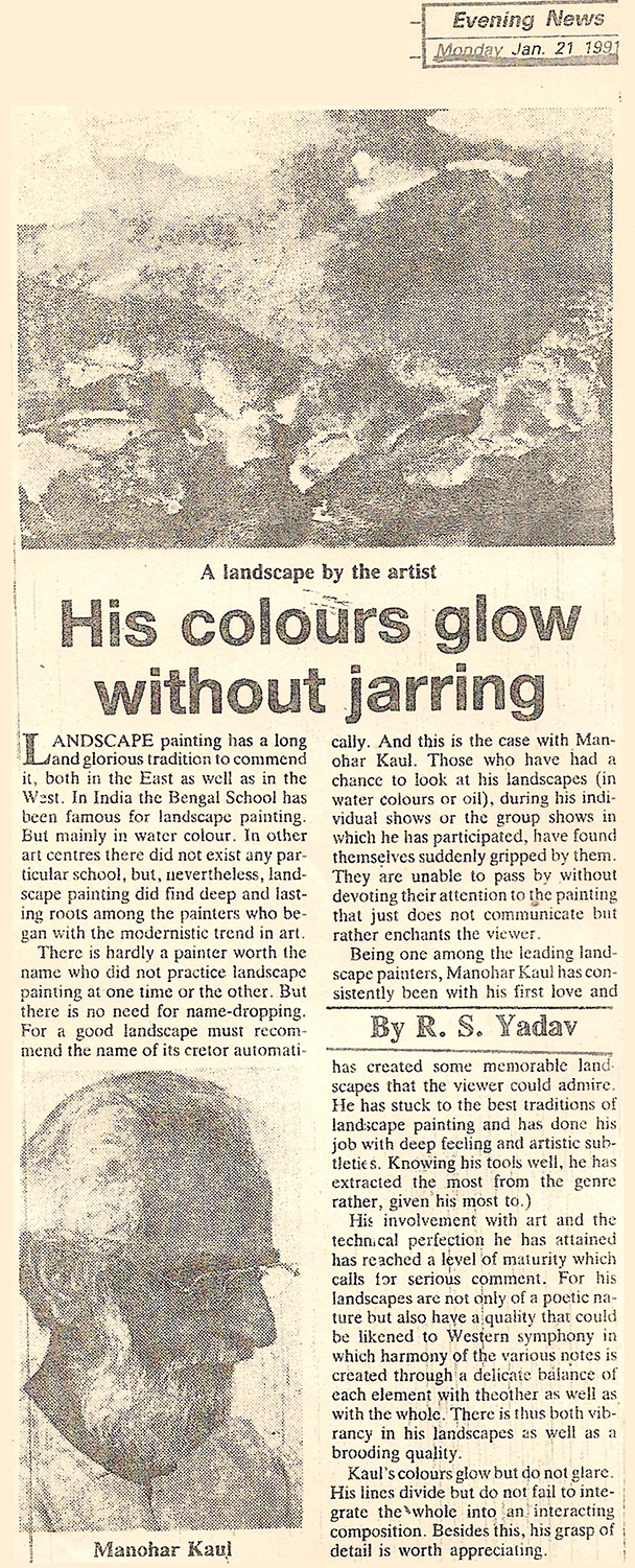 Press clipping from The Times of India
