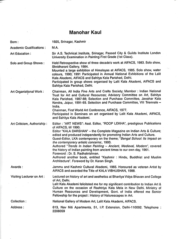 Catalogue page 11 – 1998 exhibition