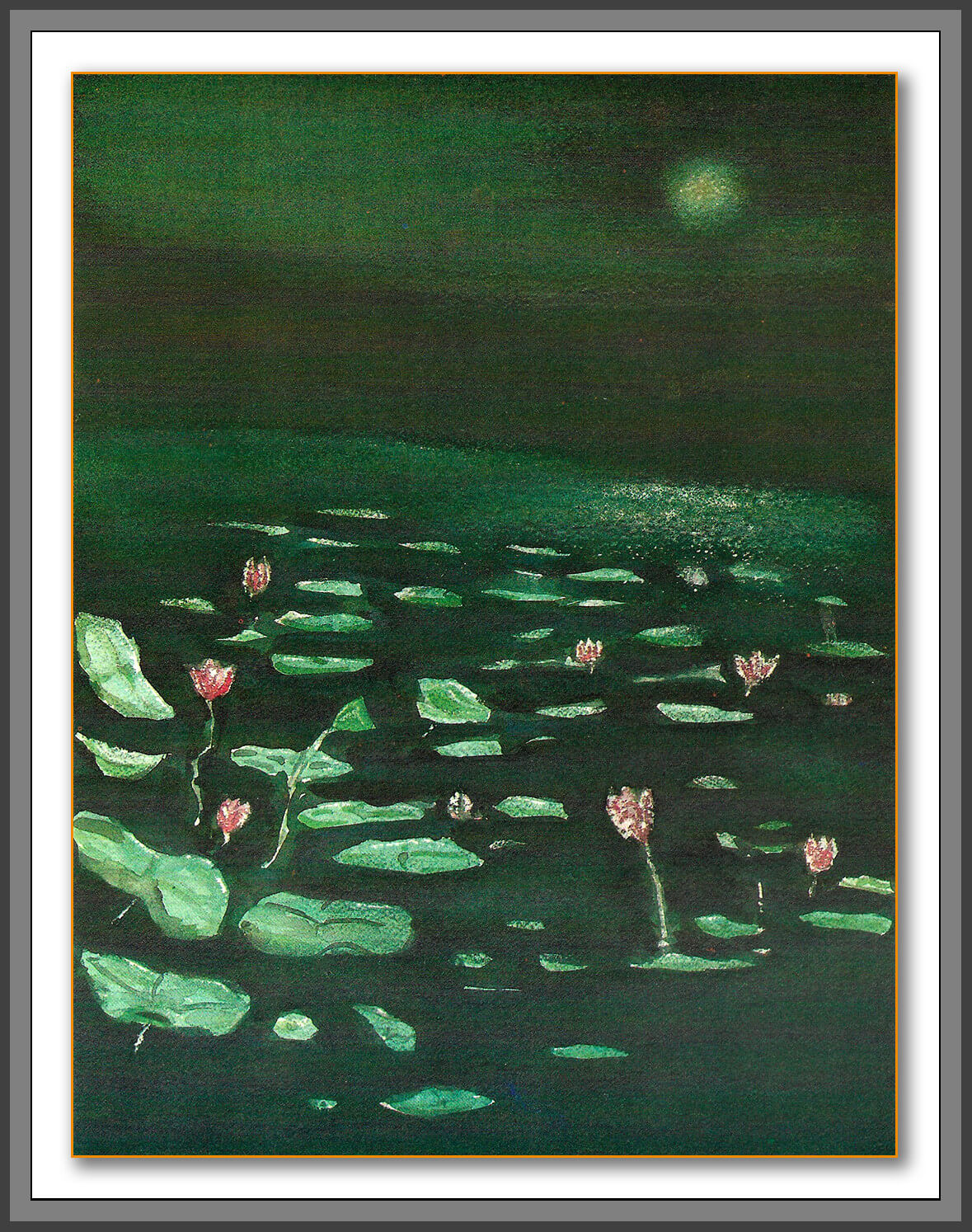 <em>“Mystique of the Moon”</em> paintings – 1992 exhibition