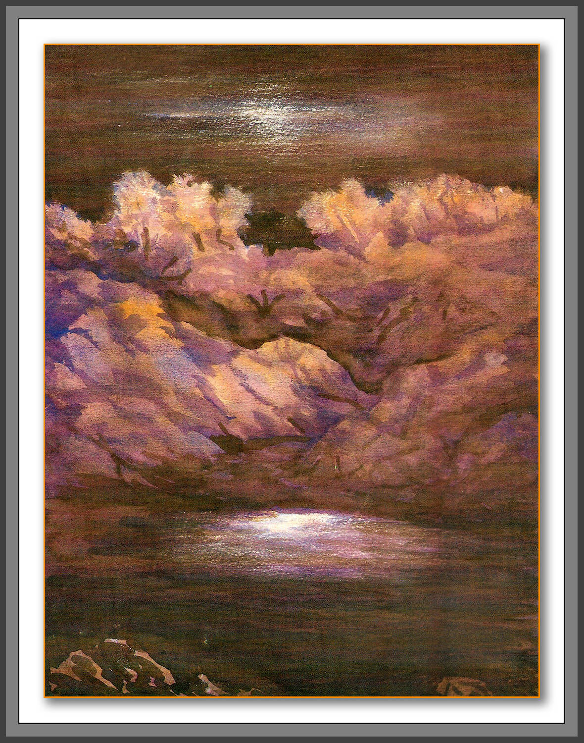 <em>“Mystique of the Moon”</em> paintings – 1992 exhibition