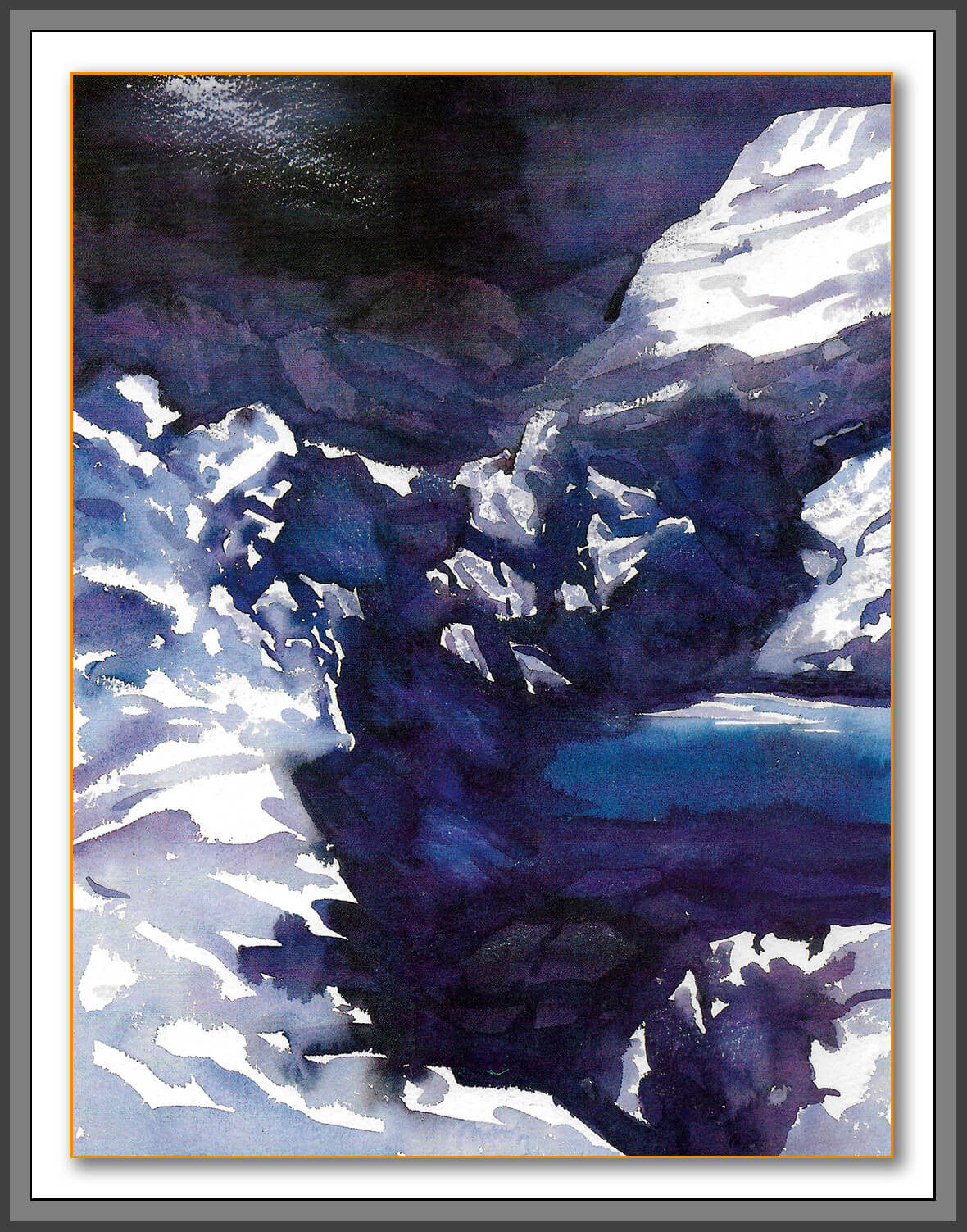 <em>“Mystique of the Moon”</em> paintings – 1992 exhibition