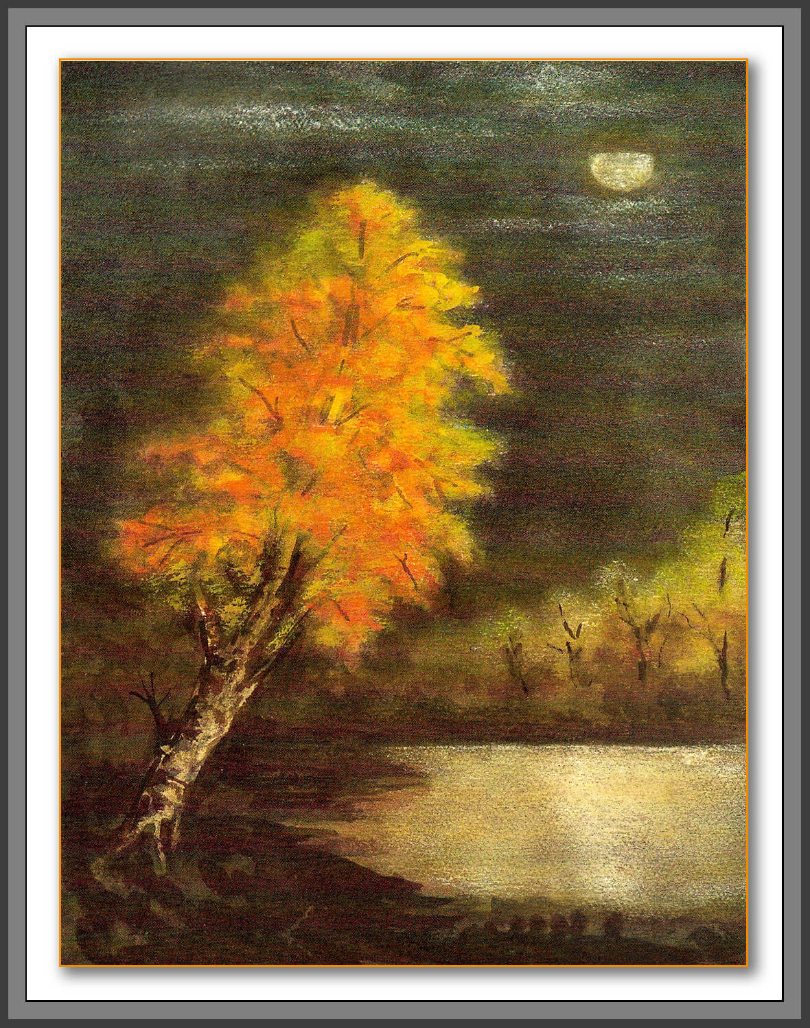 <em>“Mystique of the Moon”</em> paintings – 1992 exhibition