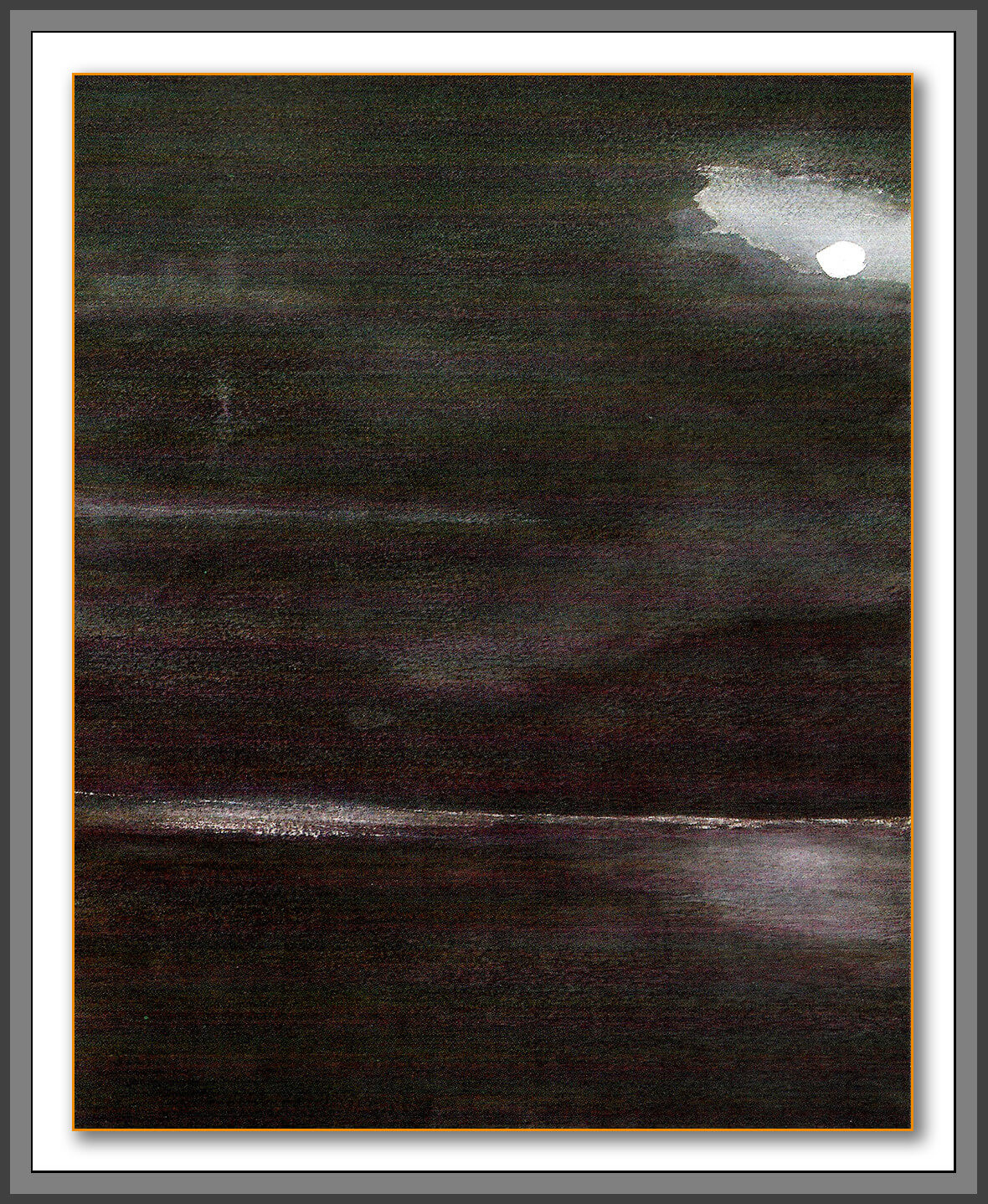 <em>“Mystique of the Moon”</em> paintings – 1992 exhibition