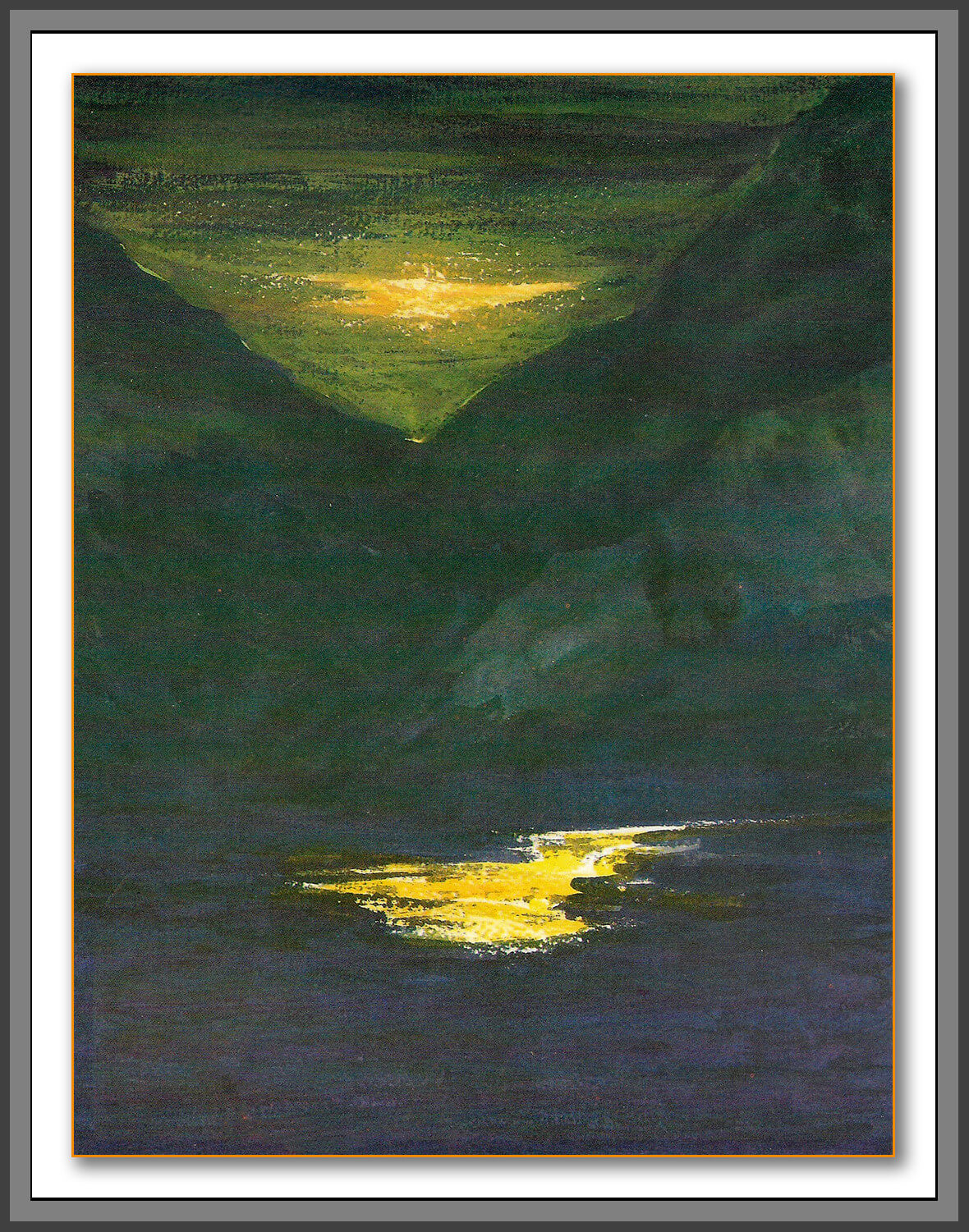 <em>“Mystique of the Moon”</em> paintings – 1992 exhibition
