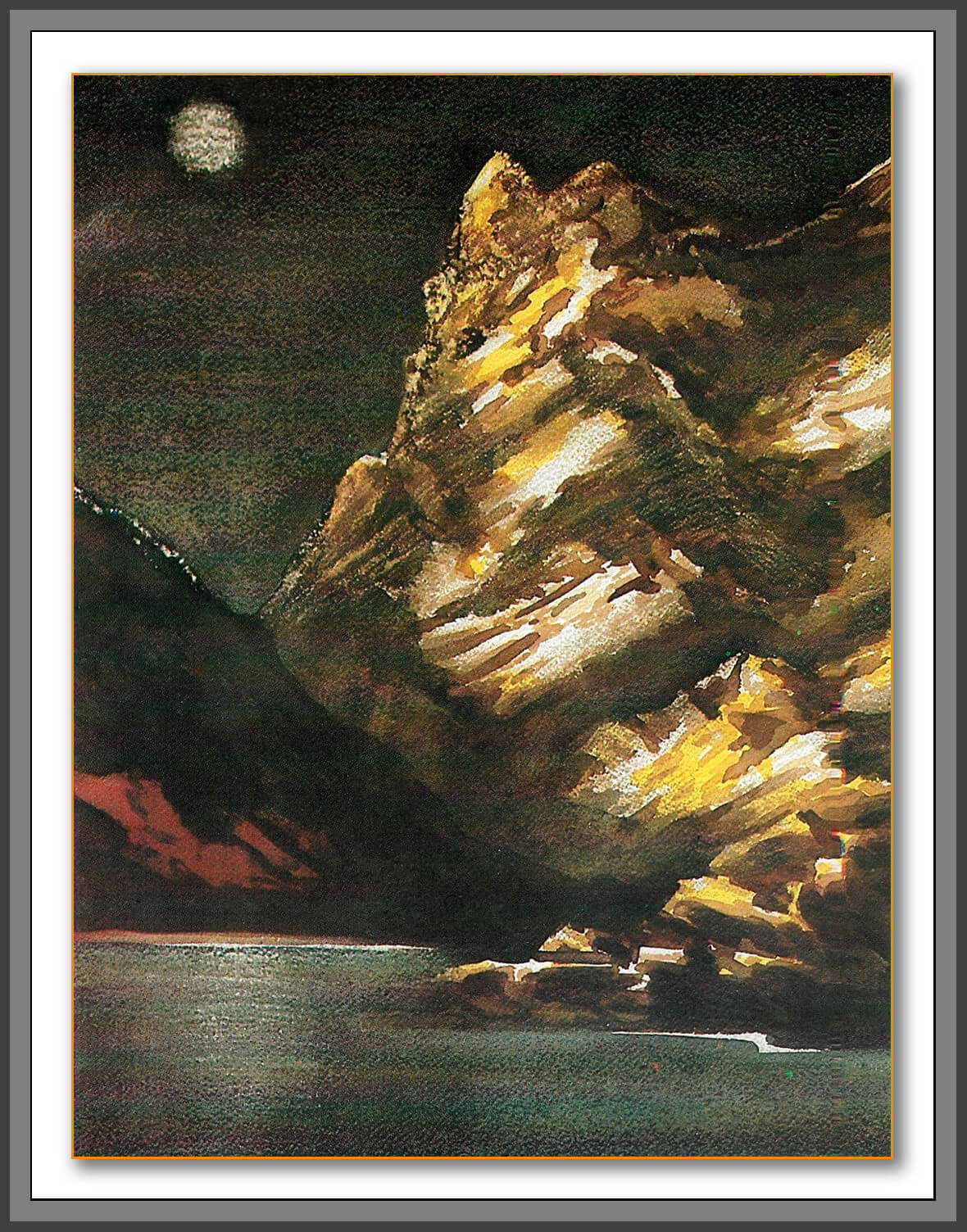 <em>“Mystique of the Moon”</em> paintings – 1992 exhibition