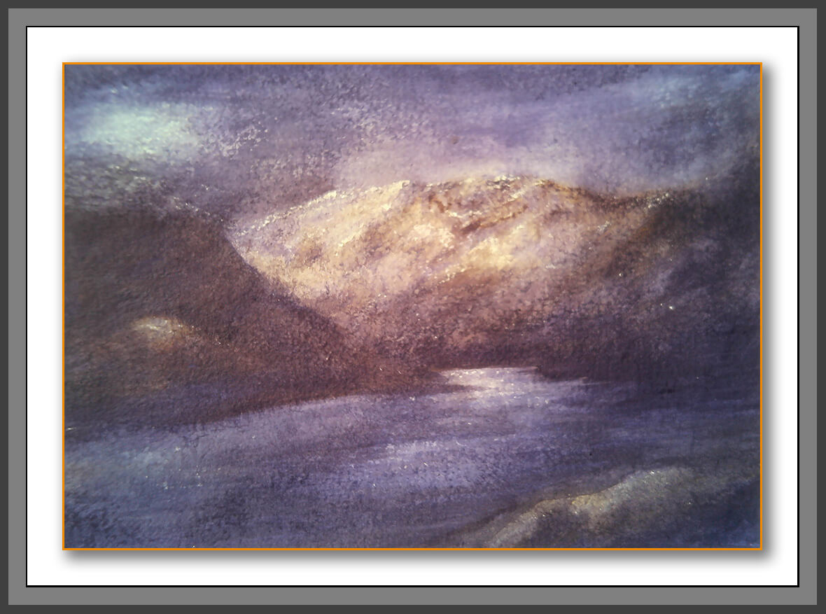 <em>“Mystique of the Moon”</em> paintings – 1992 exhibition