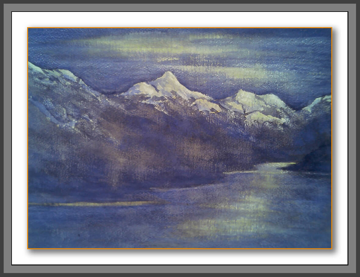 <em>“Mystique of the Moon”</em> paintings – 1992 exhibition