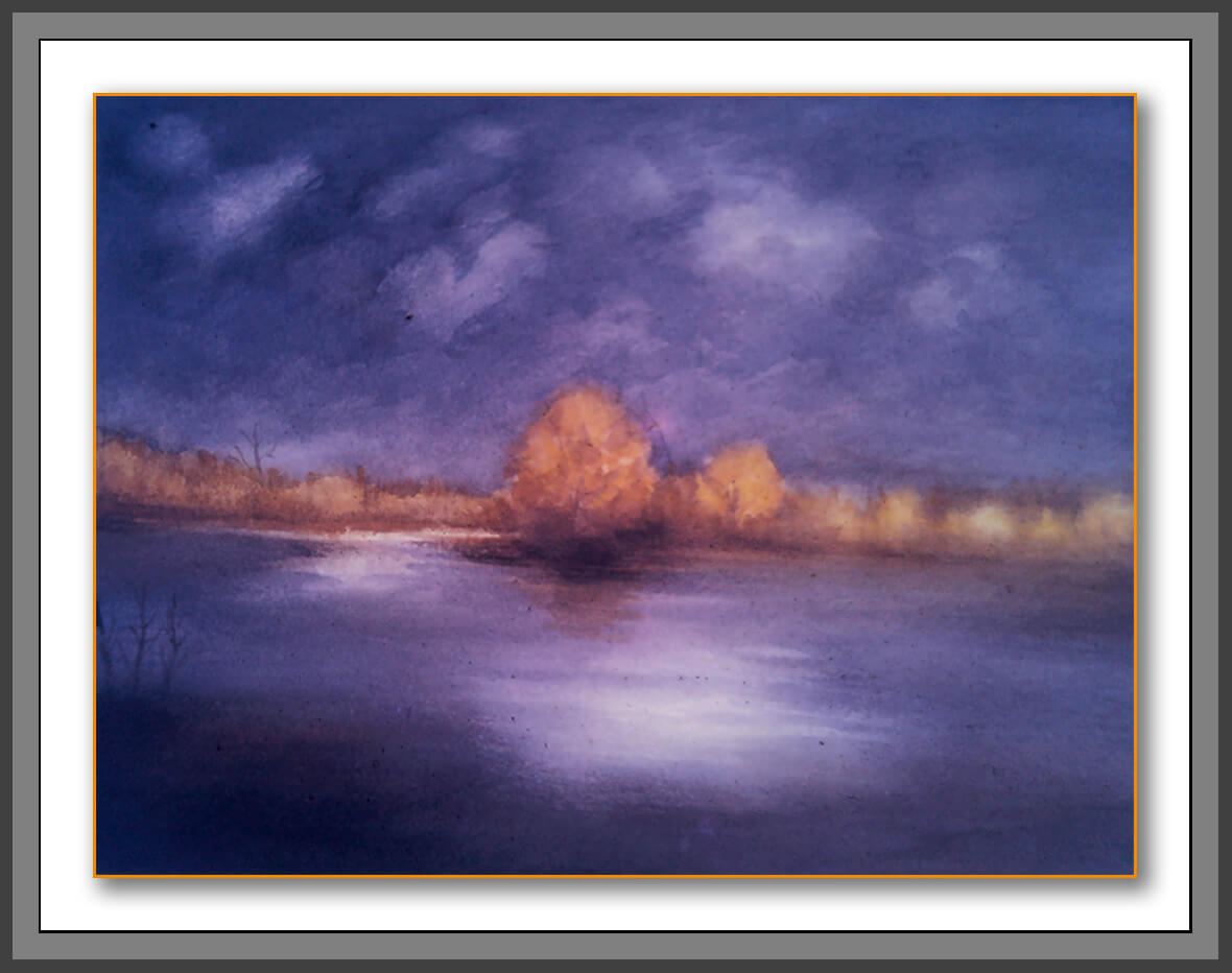 <em>“Mystique of the Moon”</em> paintings – 1992 exhibition