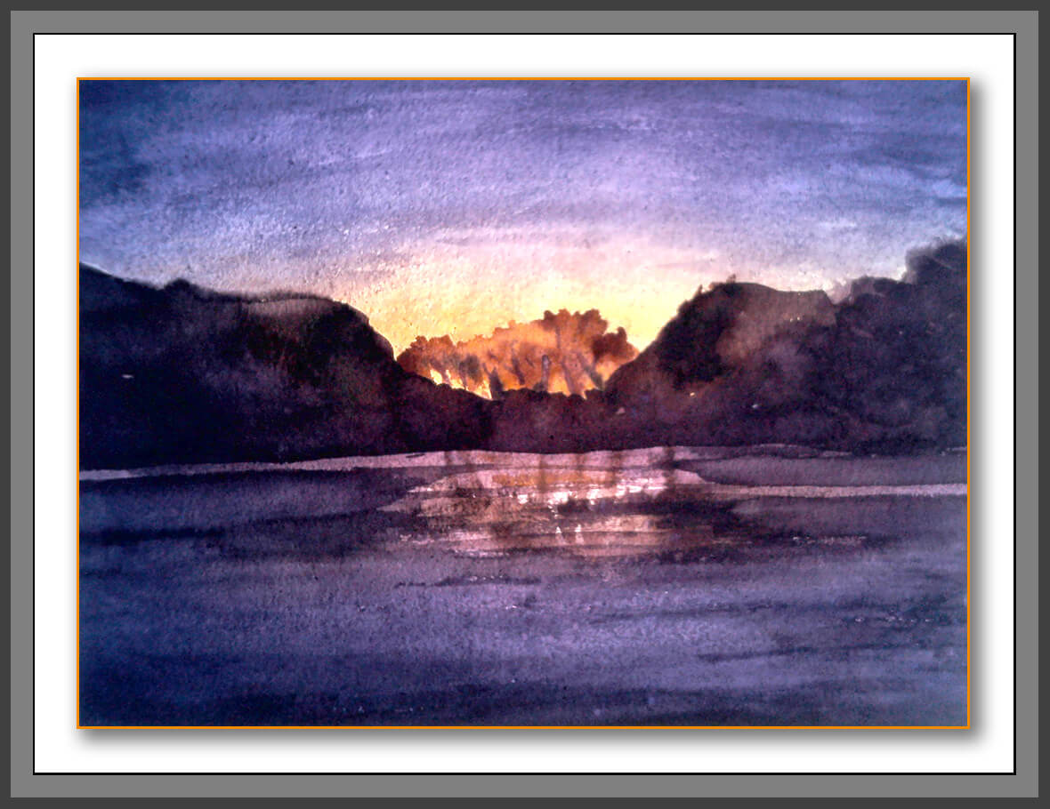 <em>“Mystique of the Moon”</em> paintings – 1992 exhibition