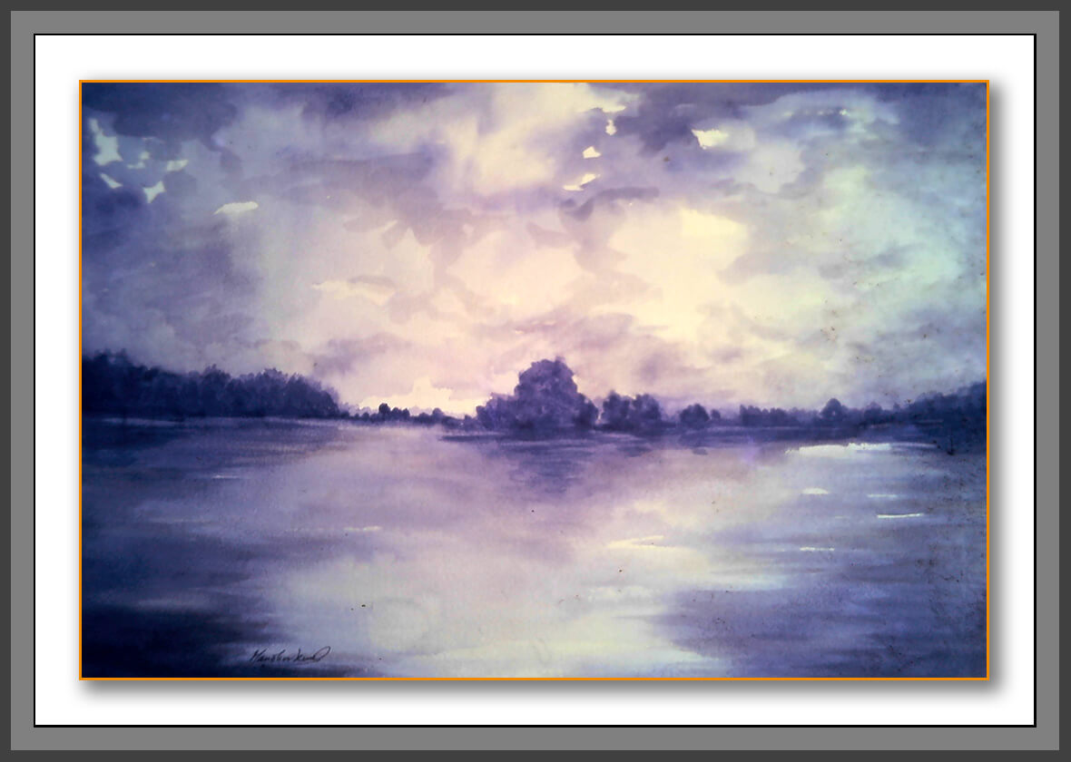 <em>“Mystique of the Moon”</em> paintings – 1992 exhibition